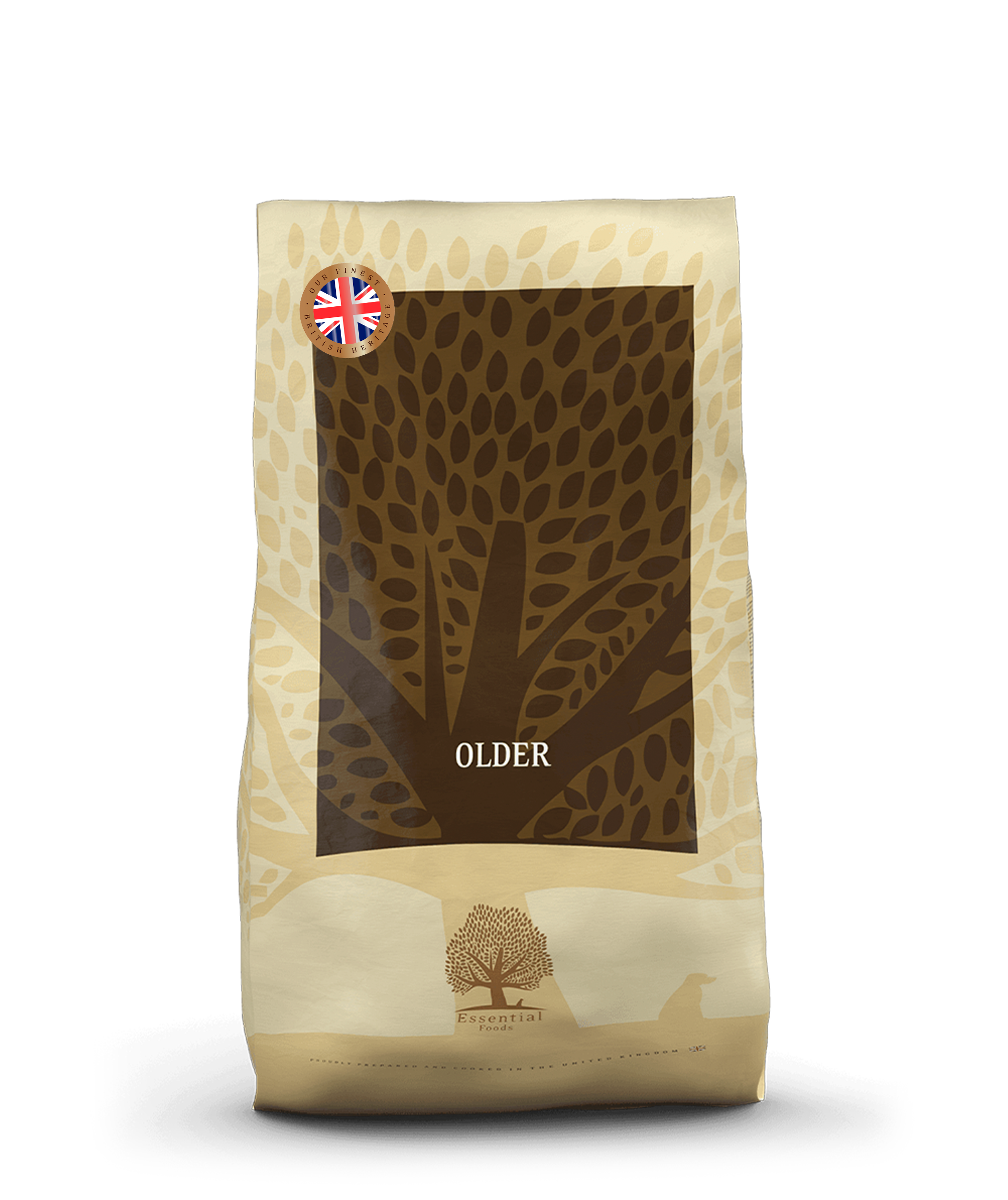 Older hondenbrokken van Essential Foods voor oudere honden