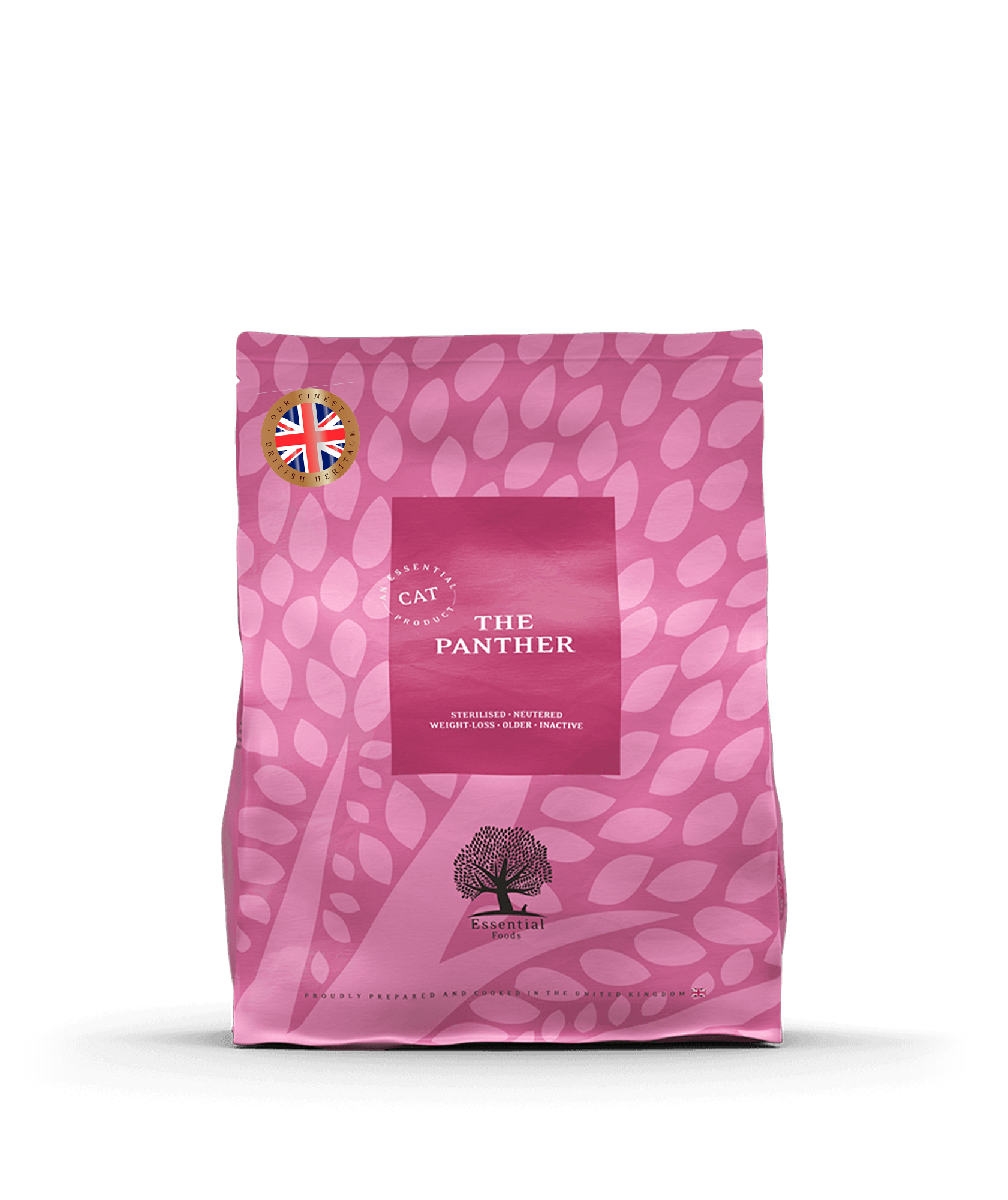 Essential Foods Panther – voeding voor volwassen katten met hoge energiebehoefte