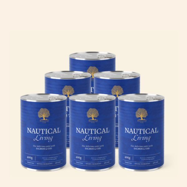 Nautical Living Pâté (zalm, kabeljauw), 400gr x 6