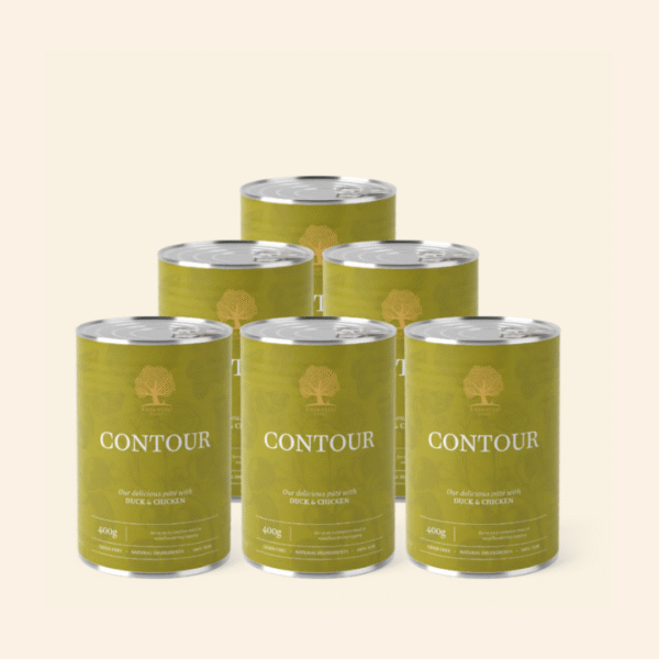 Contour Pâté (eend, kip), 400gr x 6